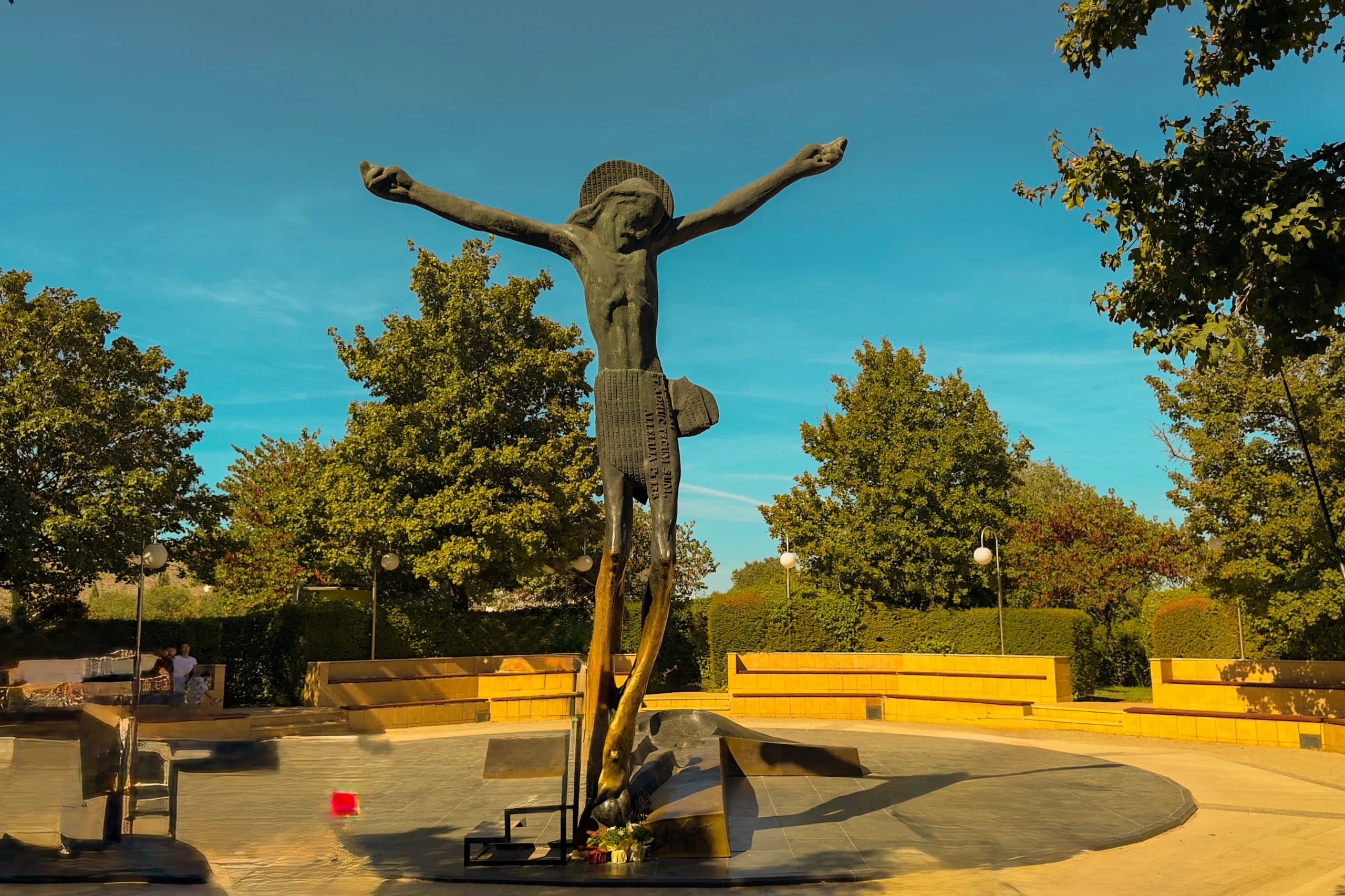Jesus Christ statue in Medjugorje