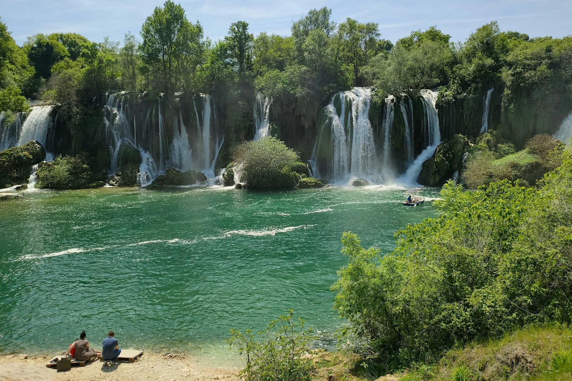 Kravica Waterfalls near Mostar in Bosnia and Herzegovina
